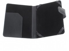 5304 funda de piel con textura para kindle paperwhite con clip negra.jpeg