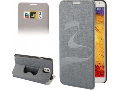 8665 funda libro relieve gris para samsung galaxy note iii.jpeg