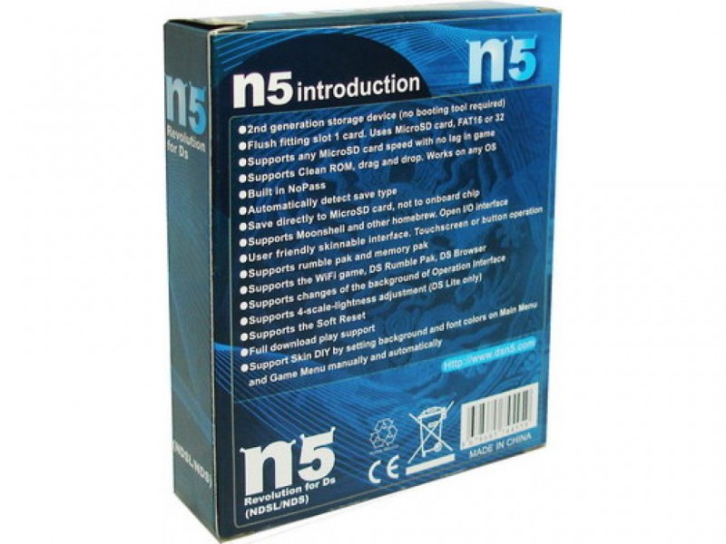 Comprar N5. Flashcard para NDS / NDSL. con envío en 24 horas mocubo.es